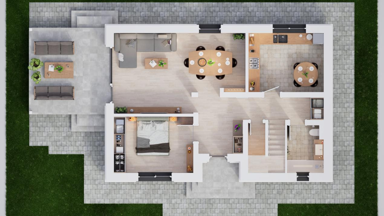 Casa individuala 5 camere in cartier nou Șură Mica