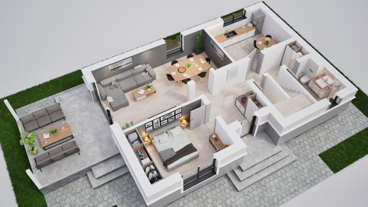 Casa individuala 5 camere in cartier nou Șură Mica