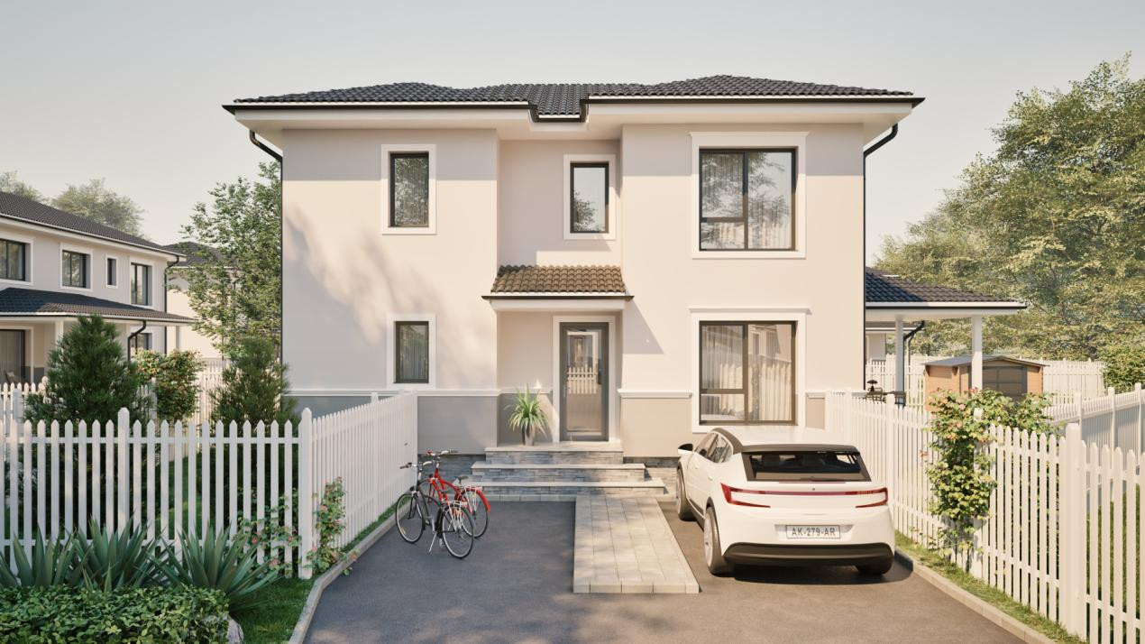 Casa individuala 5 camere in cartier nou Șură Mica