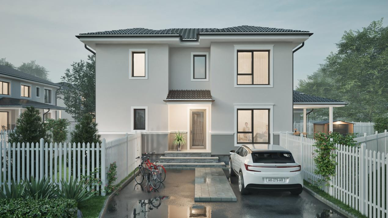 Casa individuala 5 camere in cartier nou Șură Mica