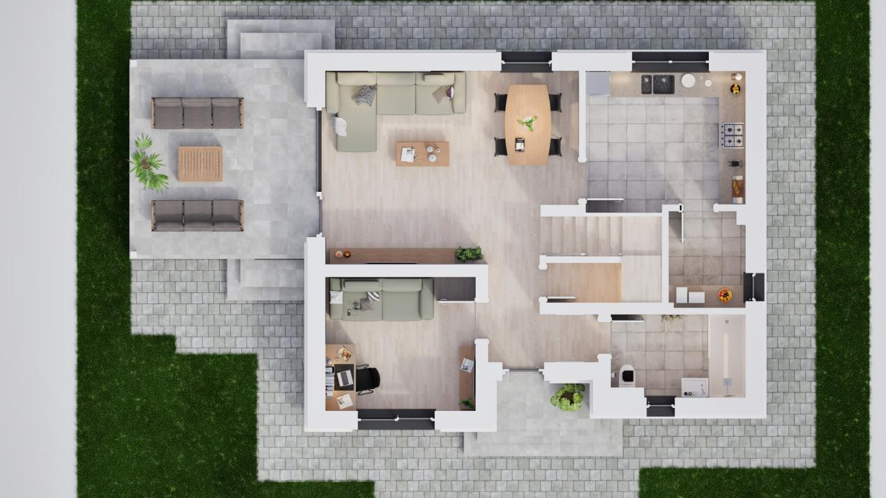 Casa individuala 5 camere in cartier nou Șură Mica