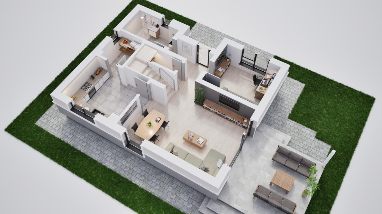 Casa individuala 5 camere in cartier nou Șură Mica