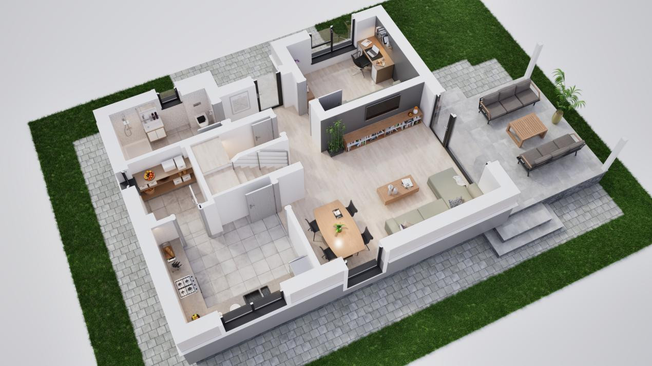 Casa individuala 5 camere in cartier nou Șură Mica