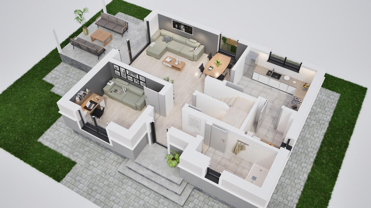 Casa individuala 5 camere in cartier nou Șură Mica