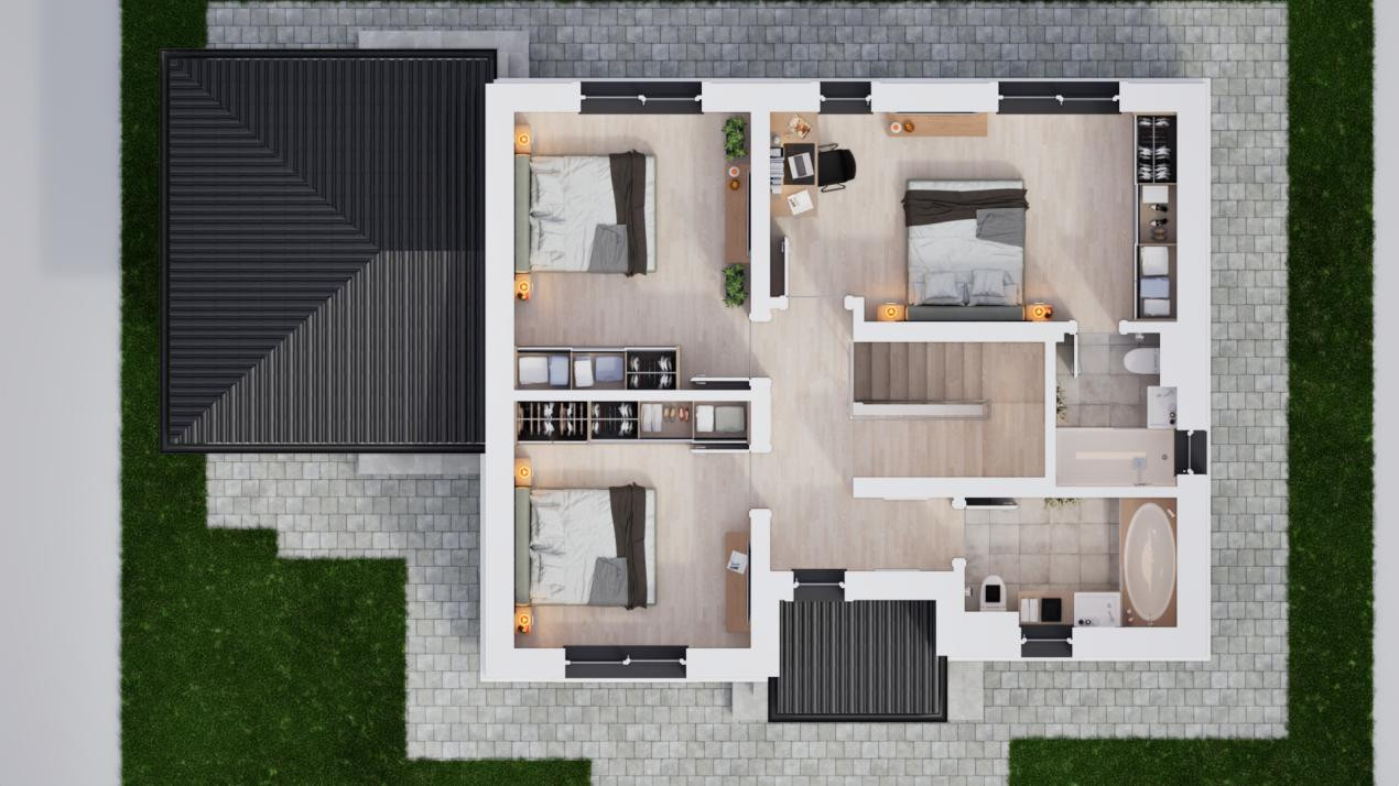 Casa individuala 5 camere in cartier nou Șură Mica