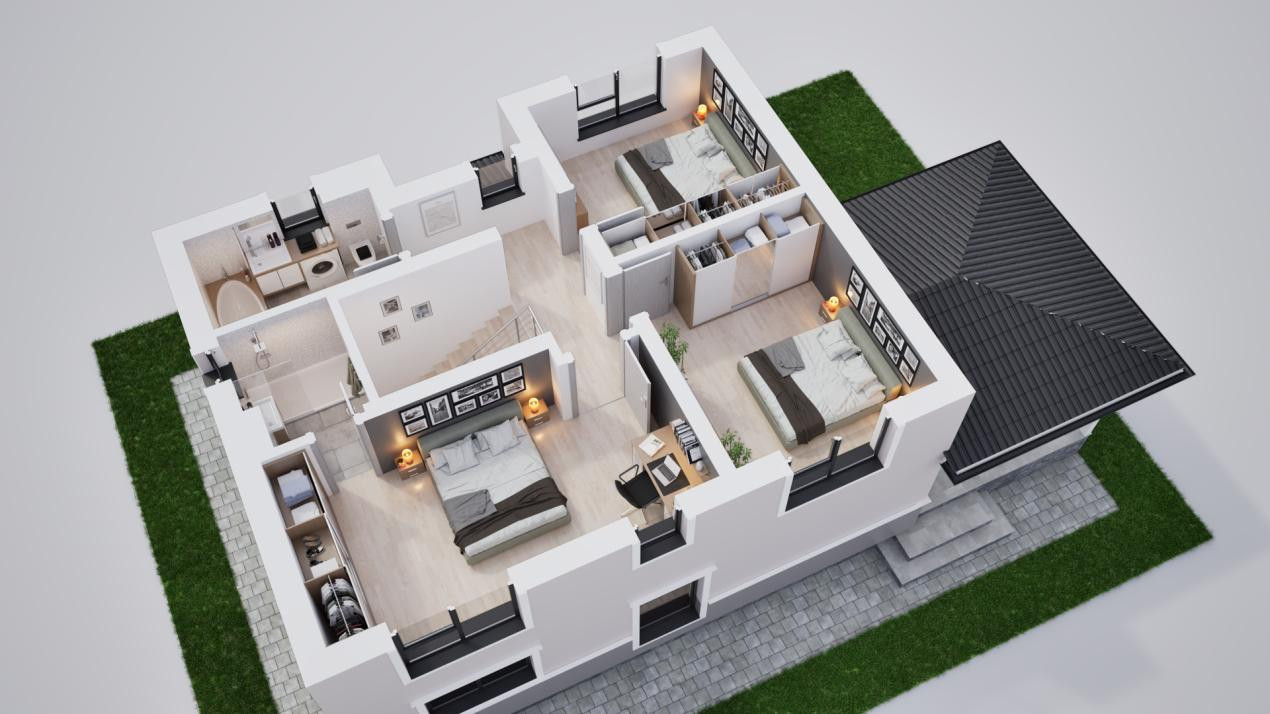 Casa individuala 5 camere in cartier nou Șură Mica