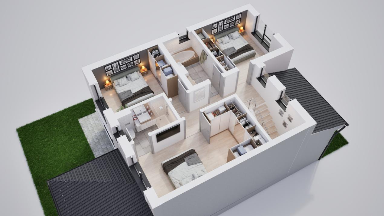 Casa duplex 5 camere in cartier nou Șură Mica