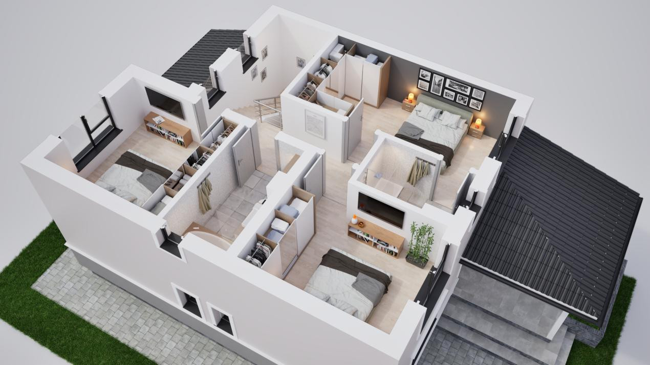 Casa duplex 5 camere in cartier nou Șură Mica