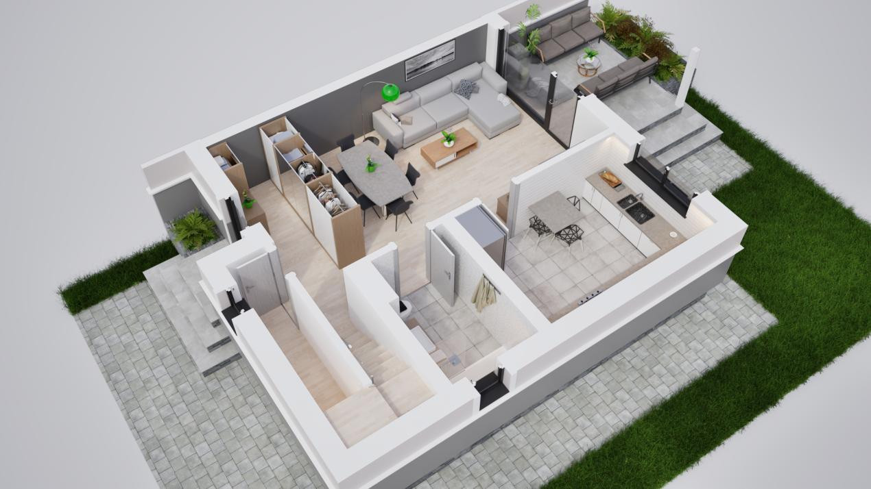 Casa duplex 4 camere in cartier nou Șură Mica