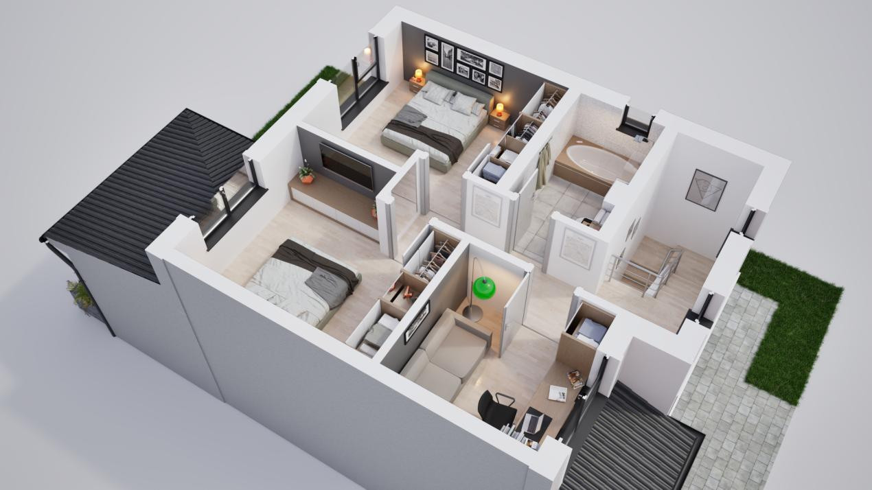 Casa duplex 4 camere in cartier nou Șură Mica