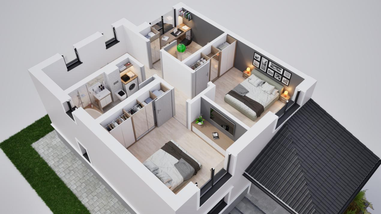 Casa duplex 4 camere in cartier nou Șură Mica