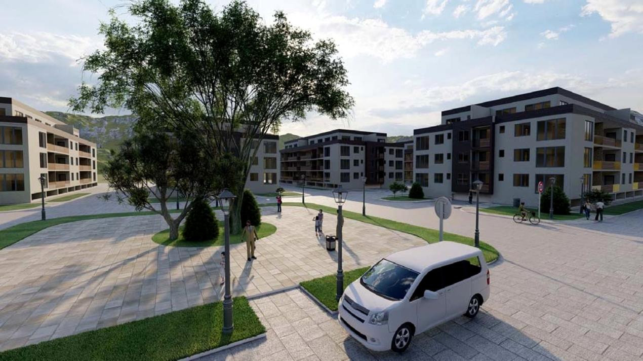 Apartament 2 camere 57.9mp utili buc separata balcon etaj 1 Sibiu