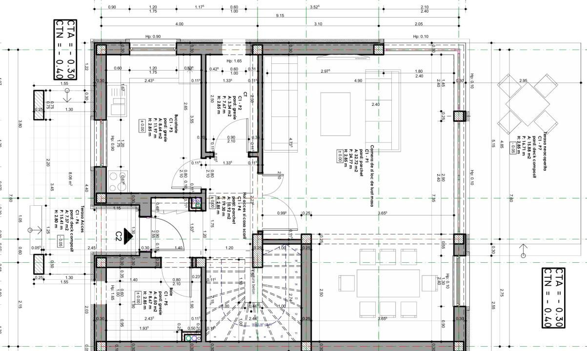 Casa individuala 4 camere 3 bai teren 257mp Selimbar Sibiu de vanzare