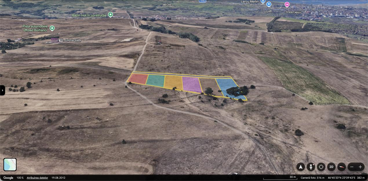 Comision 0. Teren Intravilan, zona Strada Colonia Sopor CJ 400482