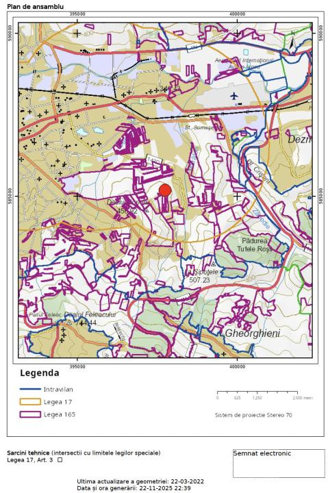 Comision 0. Teren Intravilan, zona Strada Colonia Sopor CJ 400482