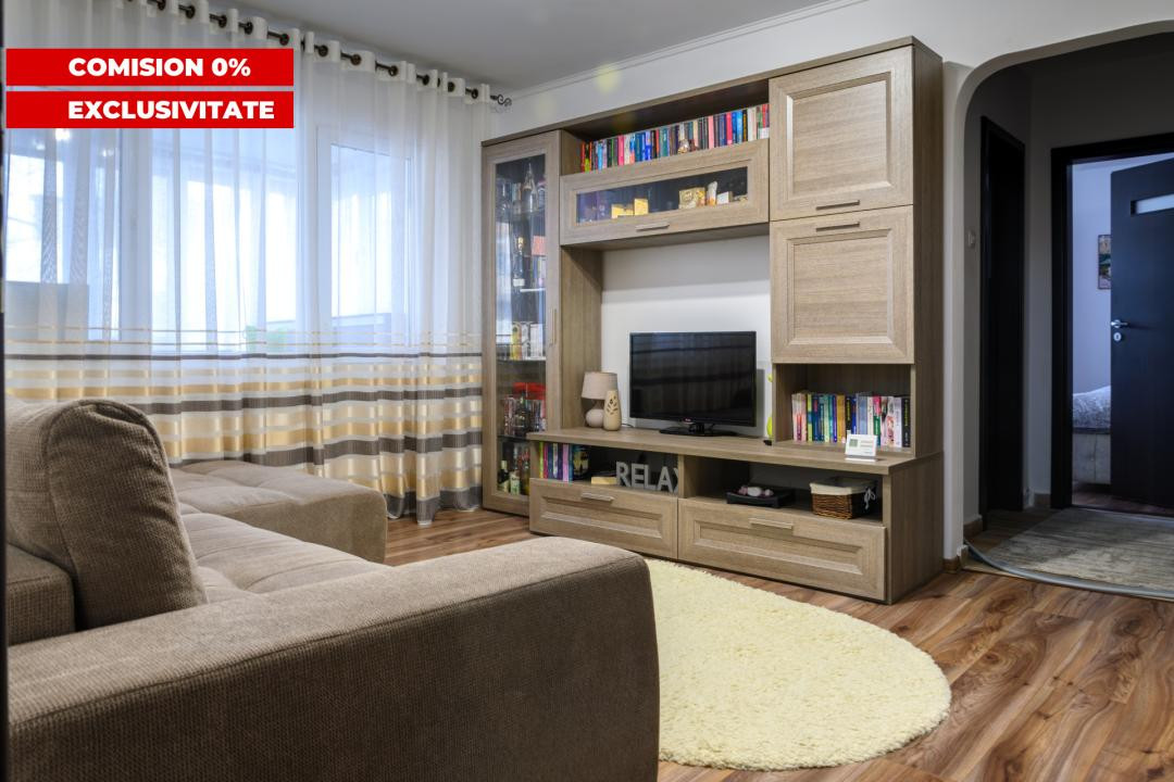 Zero comision!  Ultrafinisat cu balcon, 2 camere, in Pod de Piatra, fara risc!