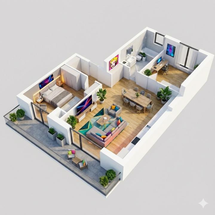 Apartament 3 camere I COMISION 0% I Predare 2026