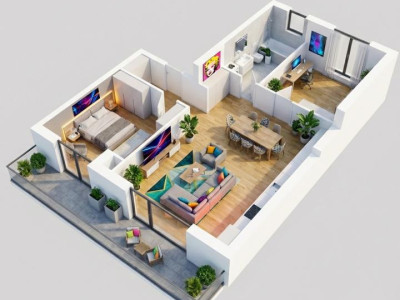 Apartament 3 camere I COMISION 0% I Predare 2026