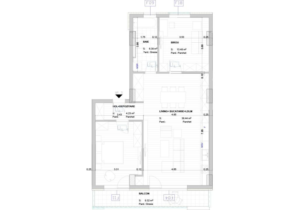 Apartament 3 camere I COMISION 0%