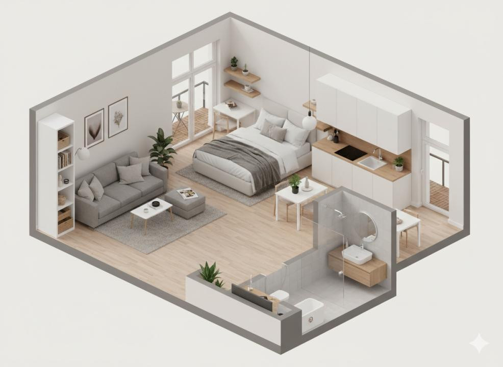 Garsoniera I COMISION 0%