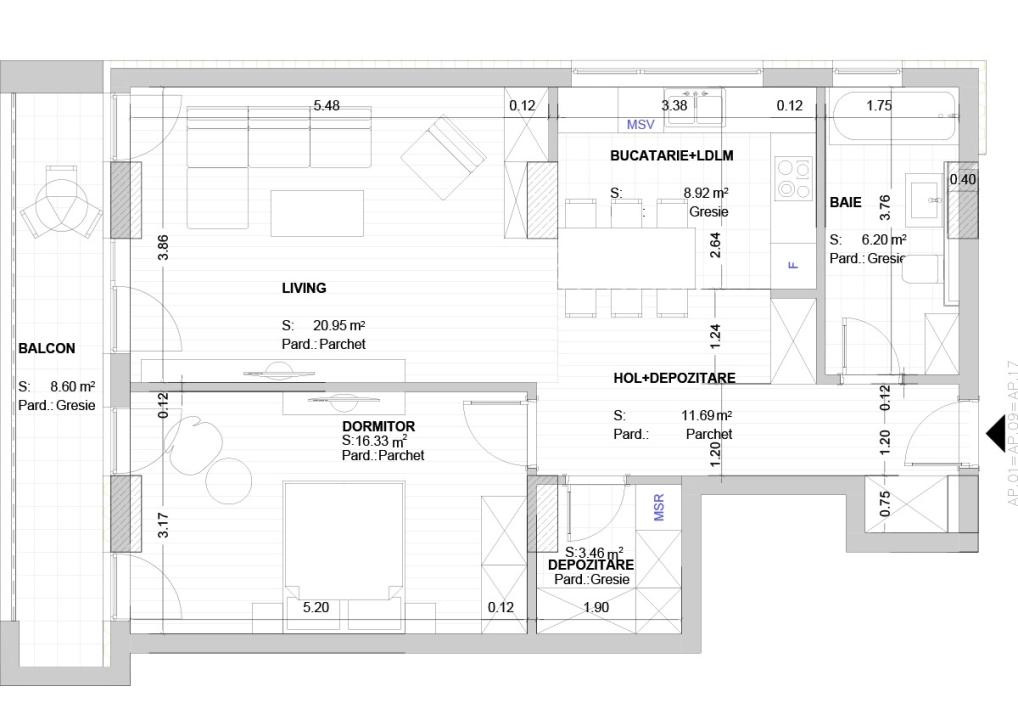 Apartament 2 camere I COMISION 0%