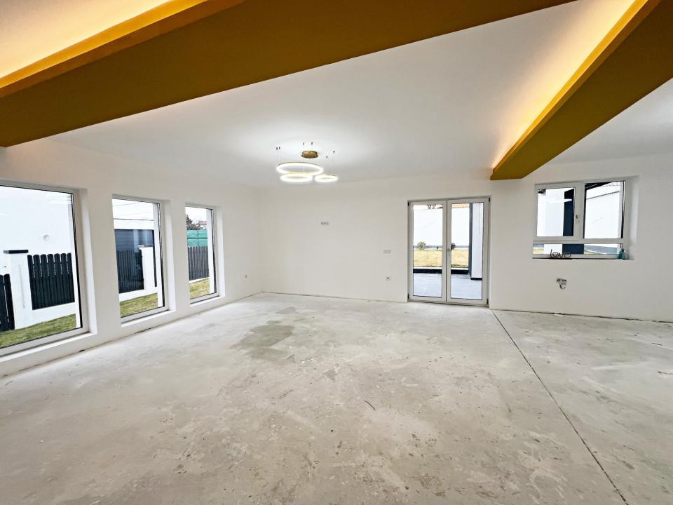 Casă individuală modernă P+E, 164 mp utili, teren 500 mp, Daia-10 min de Sibiu