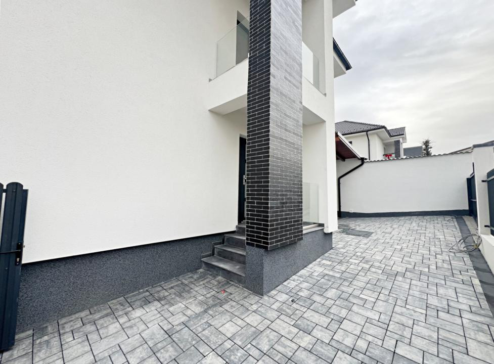 Casă individuală modernă P+E, 164 mp utili, teren 500 mp, Daia-10 min de Sibiu