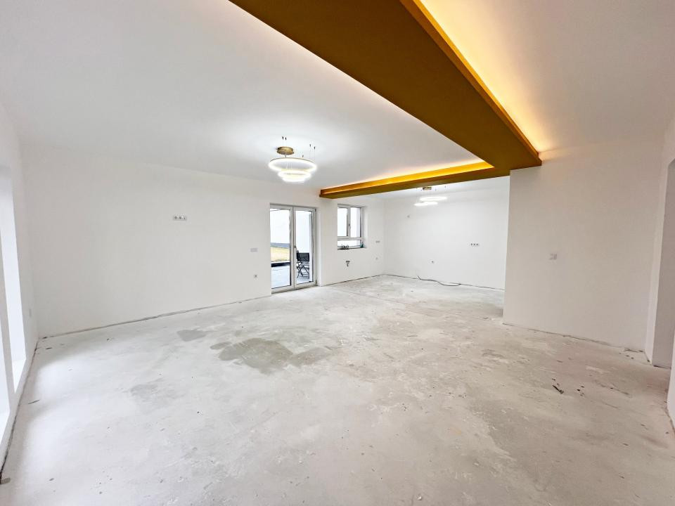 Casă individuală modernă P+E, 164 mp utili, teren 500 mp, Daia-10 min de Sibiu