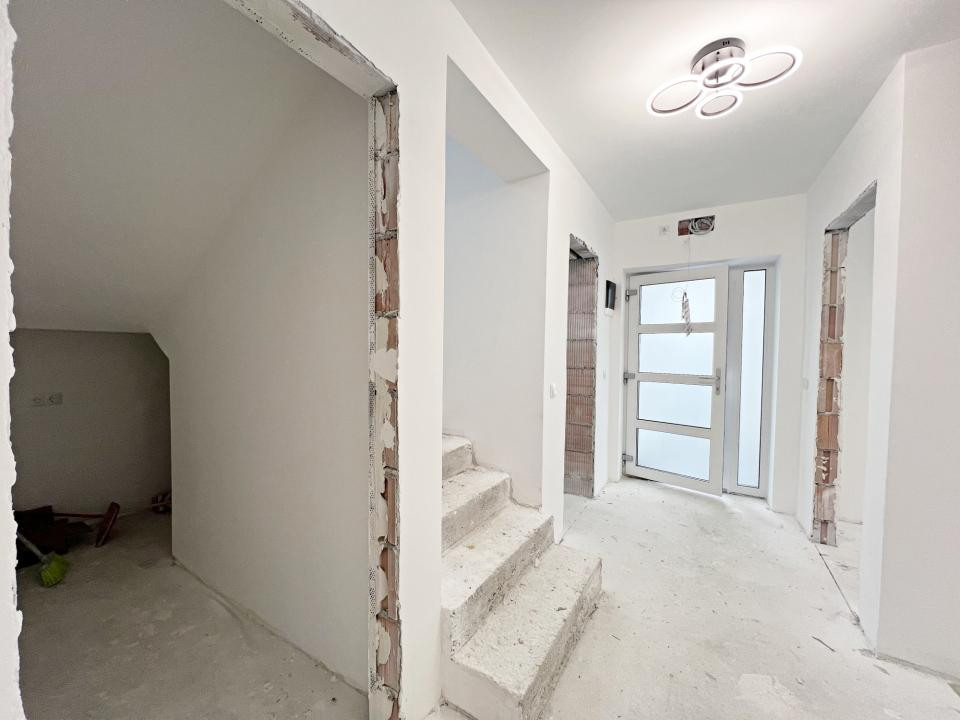 Casă individuală modernă P+E, 164 mp utili, teren 500 mp, Daia-10 min de Sibiu