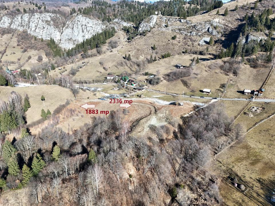 Teren intravilan de vanzare Dambovicioara , Piatra Craiului