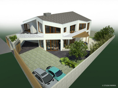 Vilă impresionantă cu vedere panoramică spre munți în cartier Bavaria