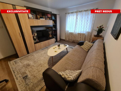 Apartament cu 3 camere, etajul 1 cu 2 bai in Nicolina, pe strada Ovidiu!