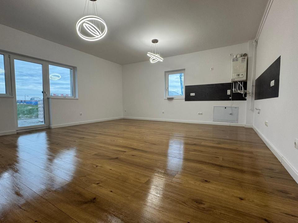 Apartament 2 camere finisat la cheie balcon parcare Selimbar 54 mpu 