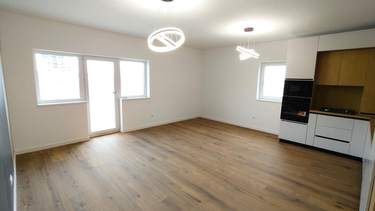 Apartament 2 camere finisat la cheie balcon parcare Selimbar 54 mpu 