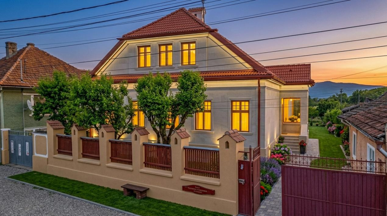 Proiect de restaurare lângă Cetatea Prejmer,  casă și teren de 5.458 mp