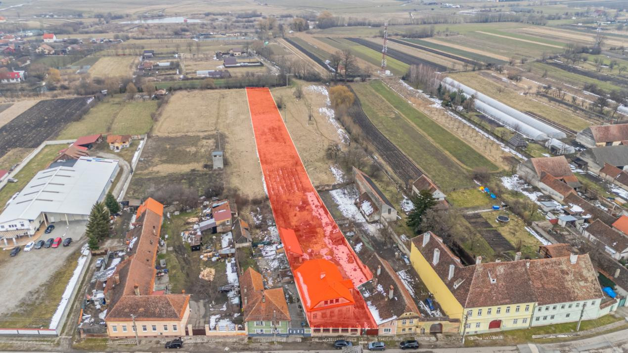 Proiect de restaurare lângă Cetatea Prejmer,  casă și teren de 5.458 mp