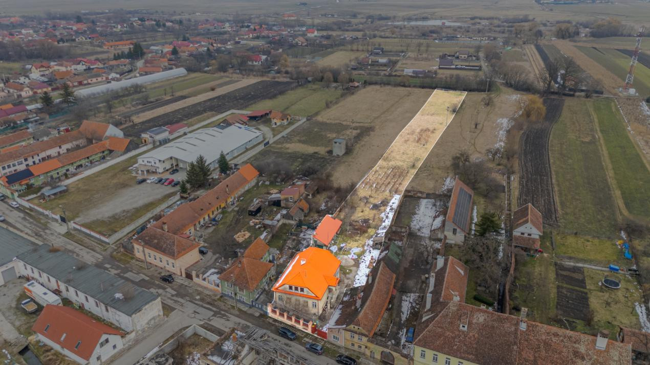 Proiect de restaurare lângă Cetatea Prejmer,  casă și teren de 5.458 mp