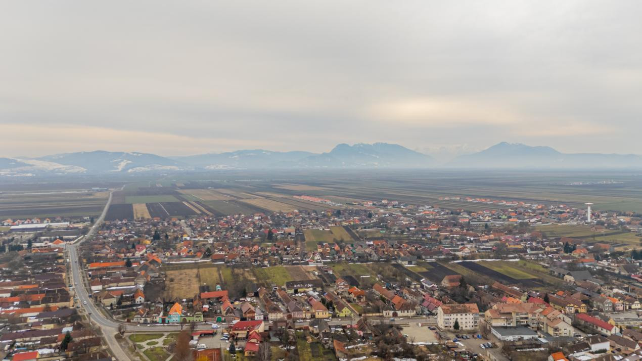 Proiect de restaurare lângă Cetatea Prejmer,  casă și teren de 5.458 mp