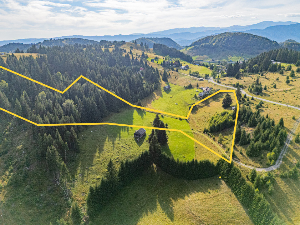 Teren Fundata, Brasov, intravilan, extravilan. COMISION 0% pret bun