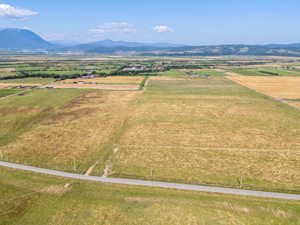 Teren de vânzare, 2.000 mp în Glăjerie, Râșnov, parcelat - COMISION 0%