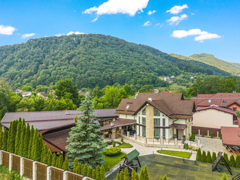 Vilă spectaculoasă lângă Castelul Bran cu piscină și cramă COMISION 0%