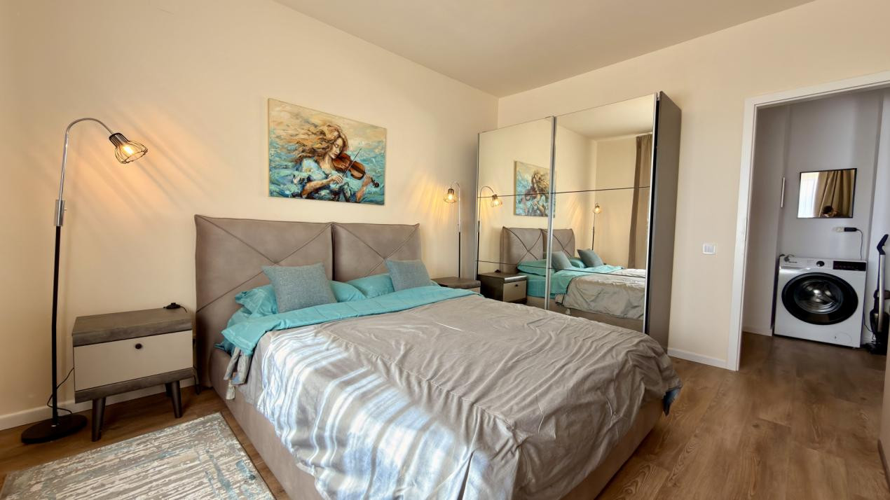 Prima închiriere | Apartament superb 2 camere | balcon mare + parcare