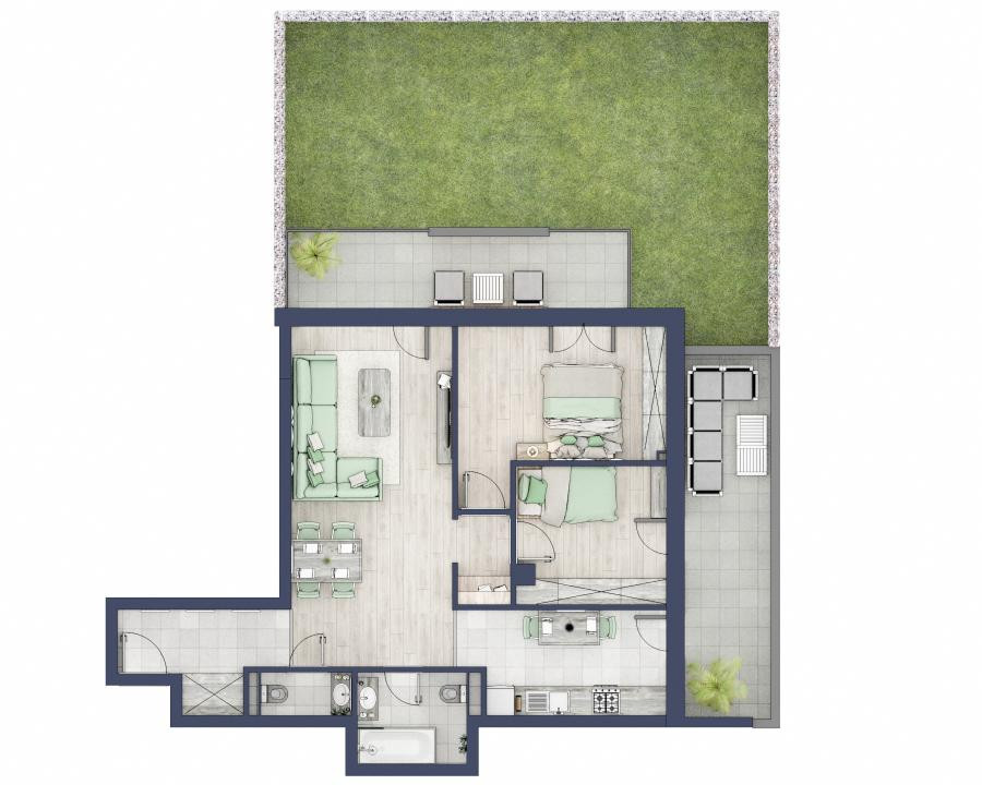 Apartament 3 camere, Parter, intabulare vara 2026