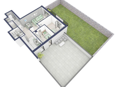 Apartament 3 camere, Parter, intabulare vara 2026