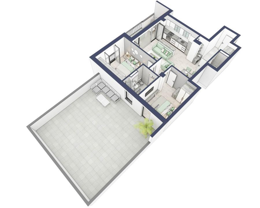 Apartament 3 camere, etaj 1, intabulare vara 2026