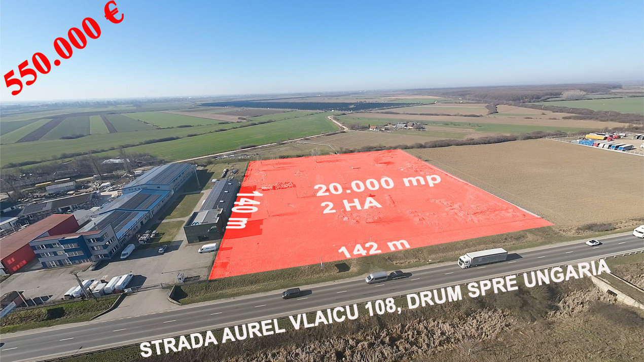 Aurel Vlaicu 108, Teren Industrial cu Transformator 200 Kwa, SM 440122
