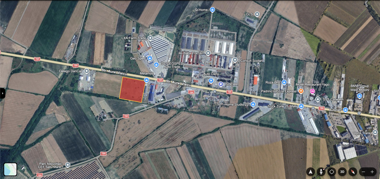 Aurel Vlaicu 108, Teren Industrial cu Transformator 200 Kwa, SM 440122