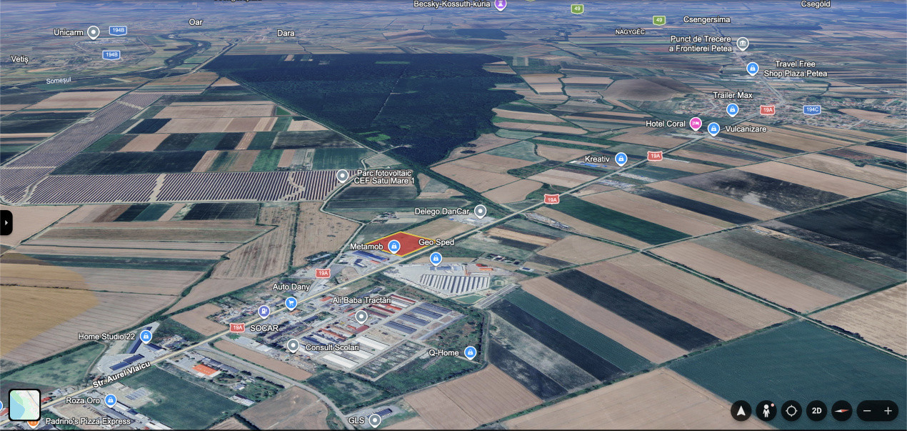 Aurel Vlaicu 108, Teren Industrial cu Transformator 200 Kwa, SM 440122