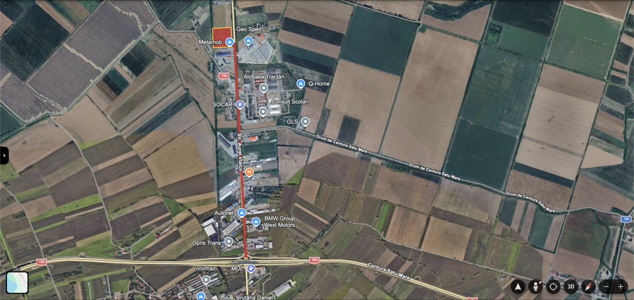 Aurel Vlaicu 108, Teren Industrial cu Transformator 200 Kwa, SM 440122