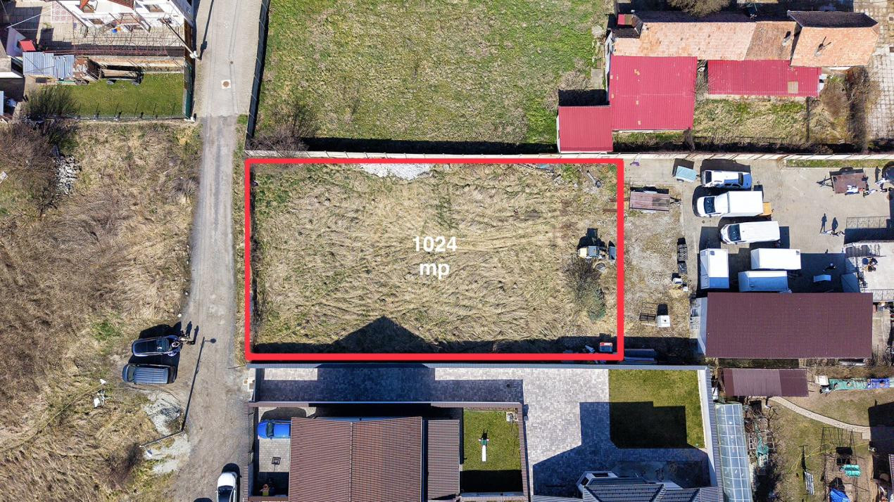 Teren intravilan in Selimbar, Sibiu | 1.024 mp | Deschidere 22 m